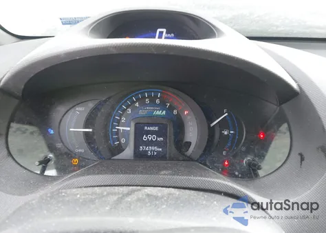 2013 Honda Insight Ex z USA, uszkodzony, nr VIN JHMZE2H78DS002111